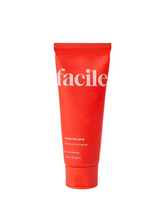 The Buzz Brightening Exfoliating Facial Treatment with AHA & BHA