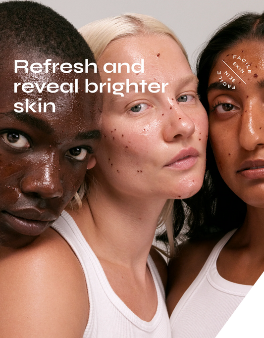 The Buzz Brightening Exfoliating Facial Treatment with AHA & BHA