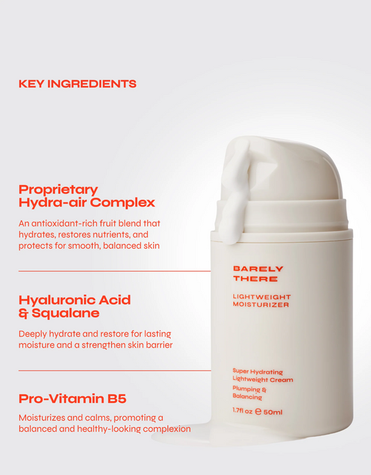 Barely There Hyaluronic Acid Lightweight Moisturizer