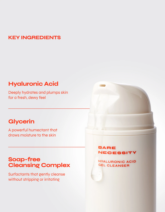 Bare Necessity Hyaluronic Acid Gel Cleanser